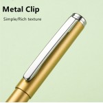 Lumavo Metal Ballpoint Pens, 5 Pack 0.5mm Fine Point Liquid Black Ink Gel Ink Pen Roller Pen Writing Set for Executive Business Office Lumavo Metal Ballpoint Pens, 5 Pack 0.5mm Fine Point Liquid Black Ink Gel Ink Pen Roller Pen Writing Set for Executive Business Office