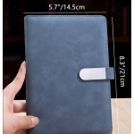 Lumavo A5 Notebook, Lined 5.7 x 8.3 inches 200 Sheets/400 Pages Soft Cover College Ruled Students Subject Diary Notebook -Royal Blue