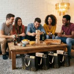 Lumavo Gift Paper Bags , 20 Pack 10.6 x 3.1 x 8.3 inch Kraft Paper Heavy Duty Bags with Handles for Retail Business Birthdays Wedding Party Favors